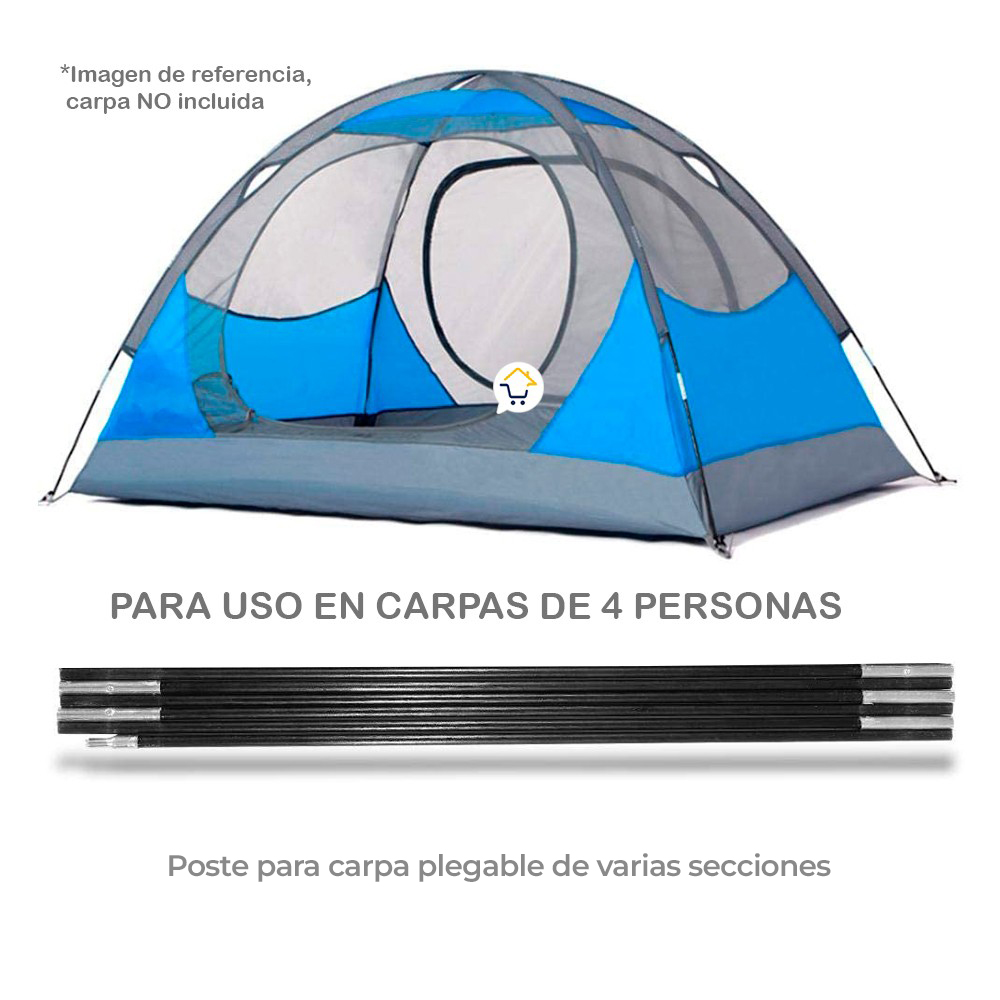 Miniatura 7 de Repuesto Varillas Carpa 4 Persona MJ-060